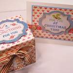 christmas cross stitch and lovely labels